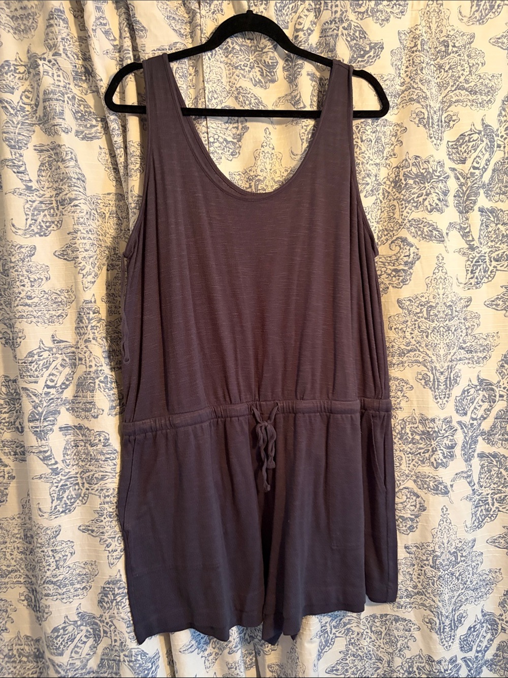 Lou & Grey Sleeveless Drawstring Romper